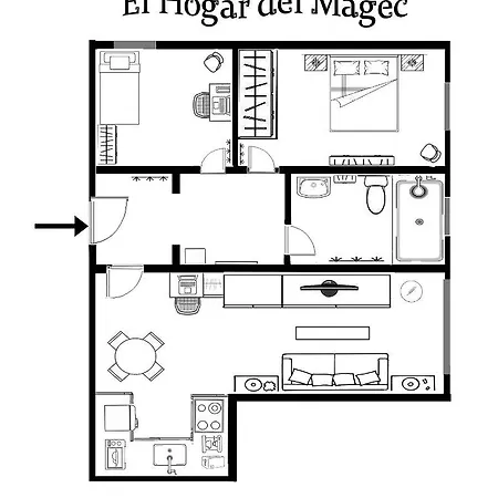 Apartment El Hogar Del Magec